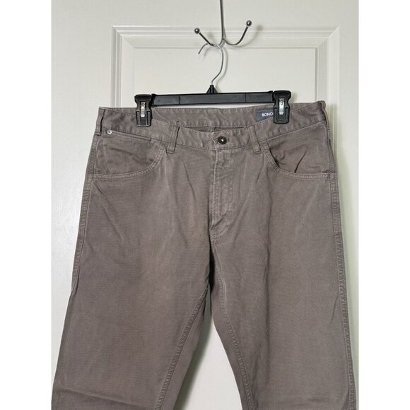 Bonobos Textured Slim Fit Straight Leg Pants Mens 34x32 Gray - Picture 2 of 10